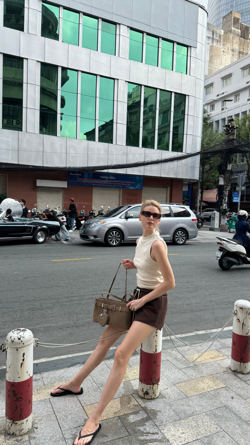 A TANK IN BEIGE