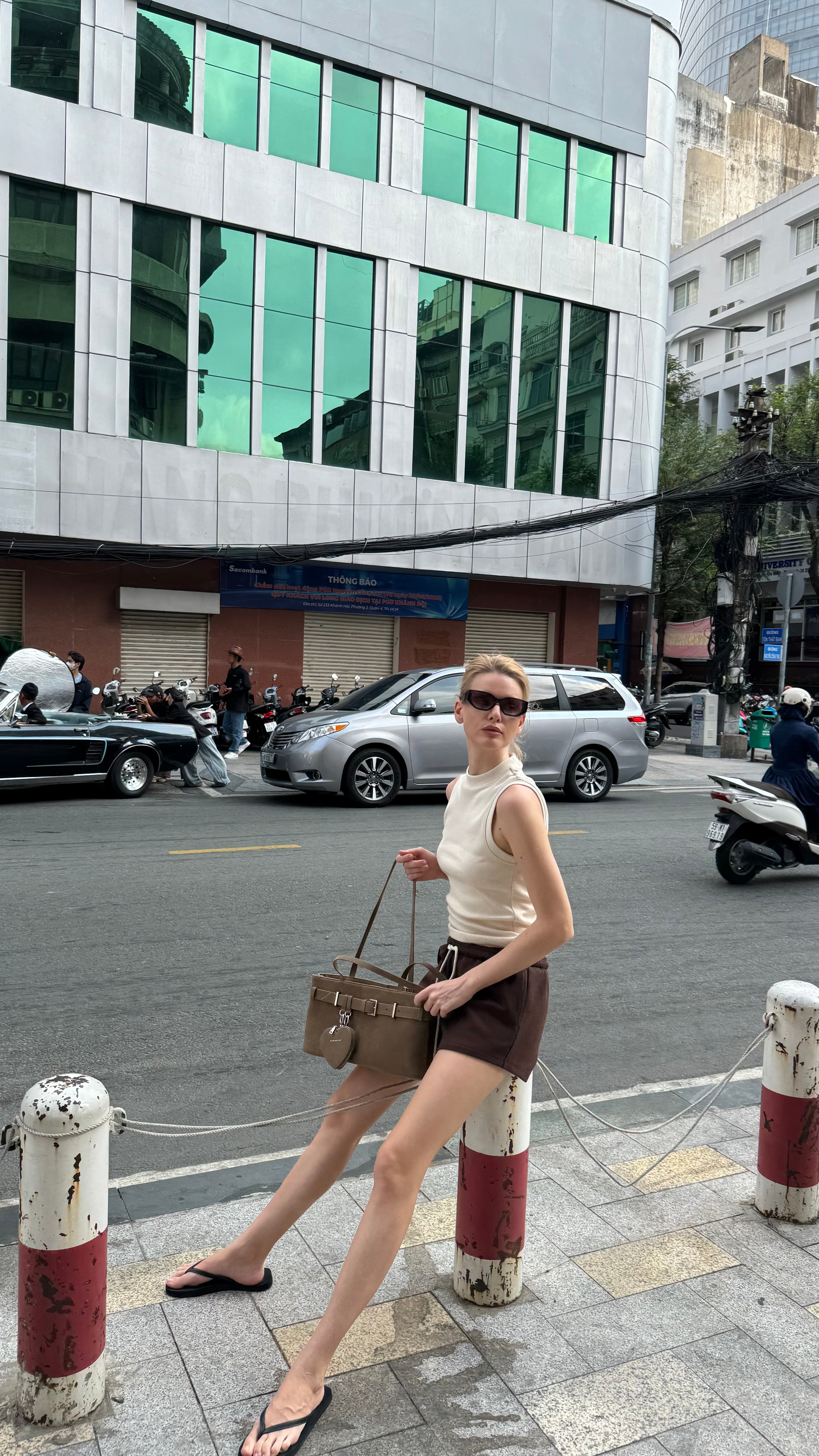 A TANK IN BEIGE