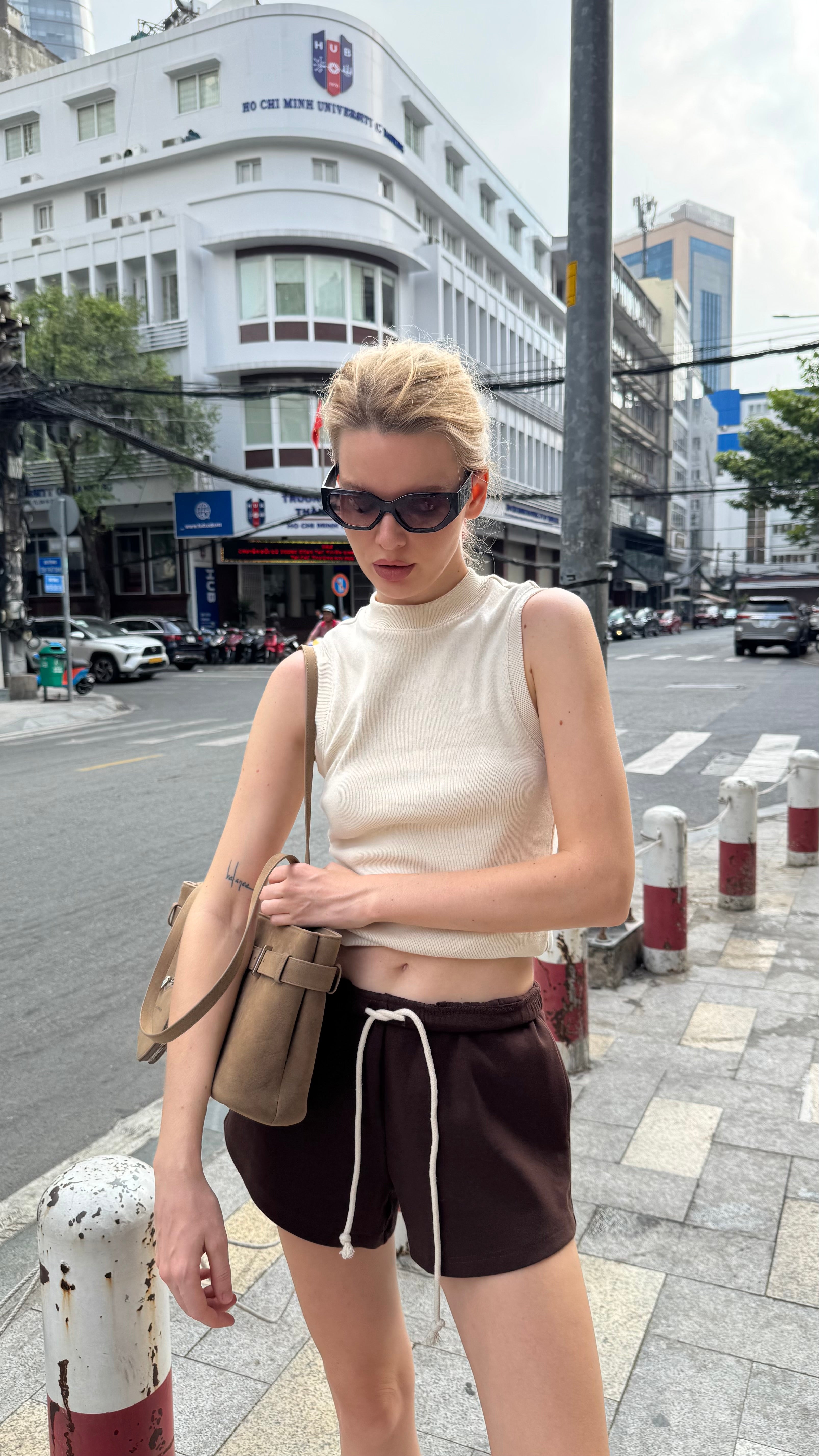 A TANK IN BEIGE