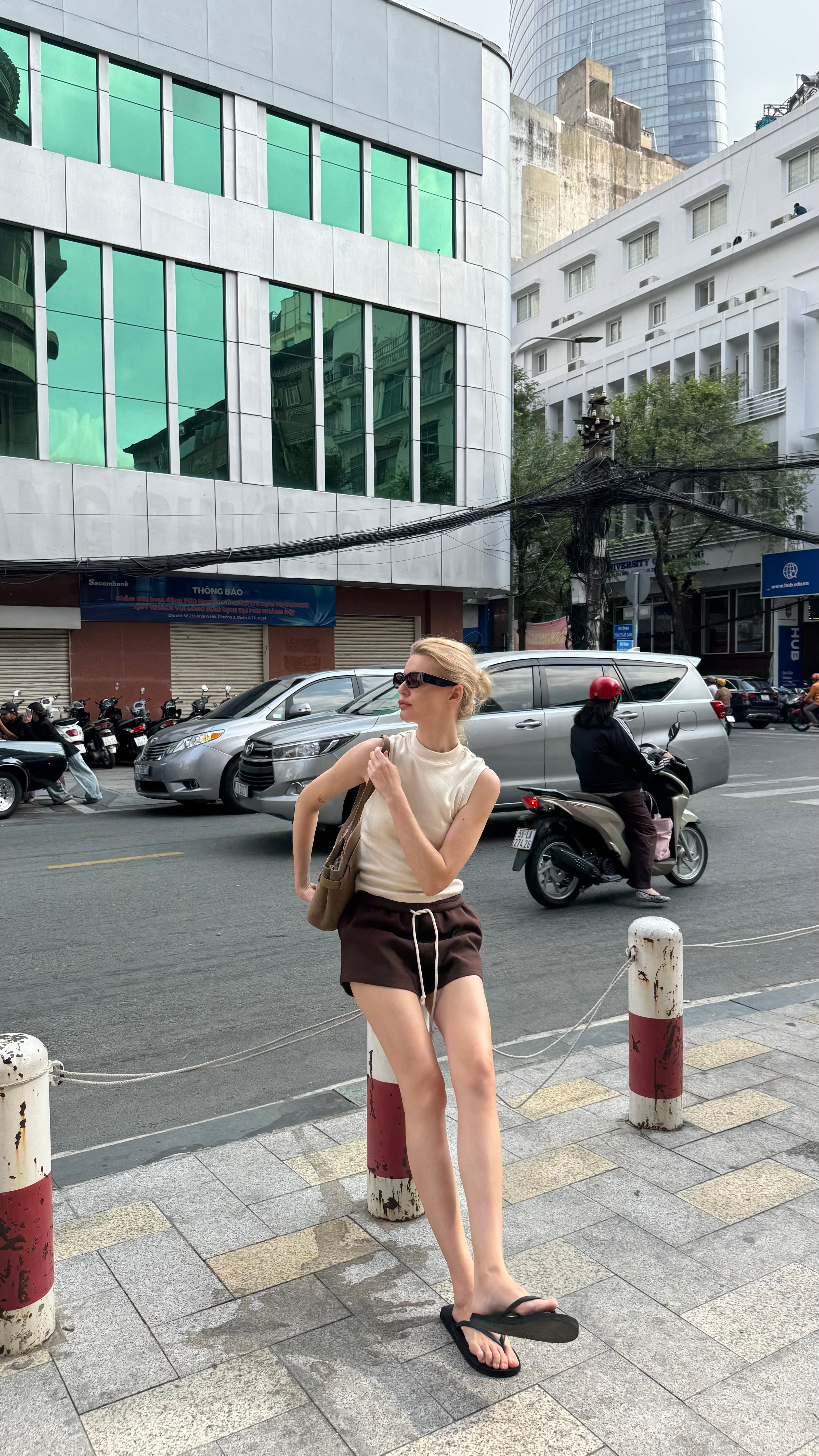 A TANK IN BEIGE