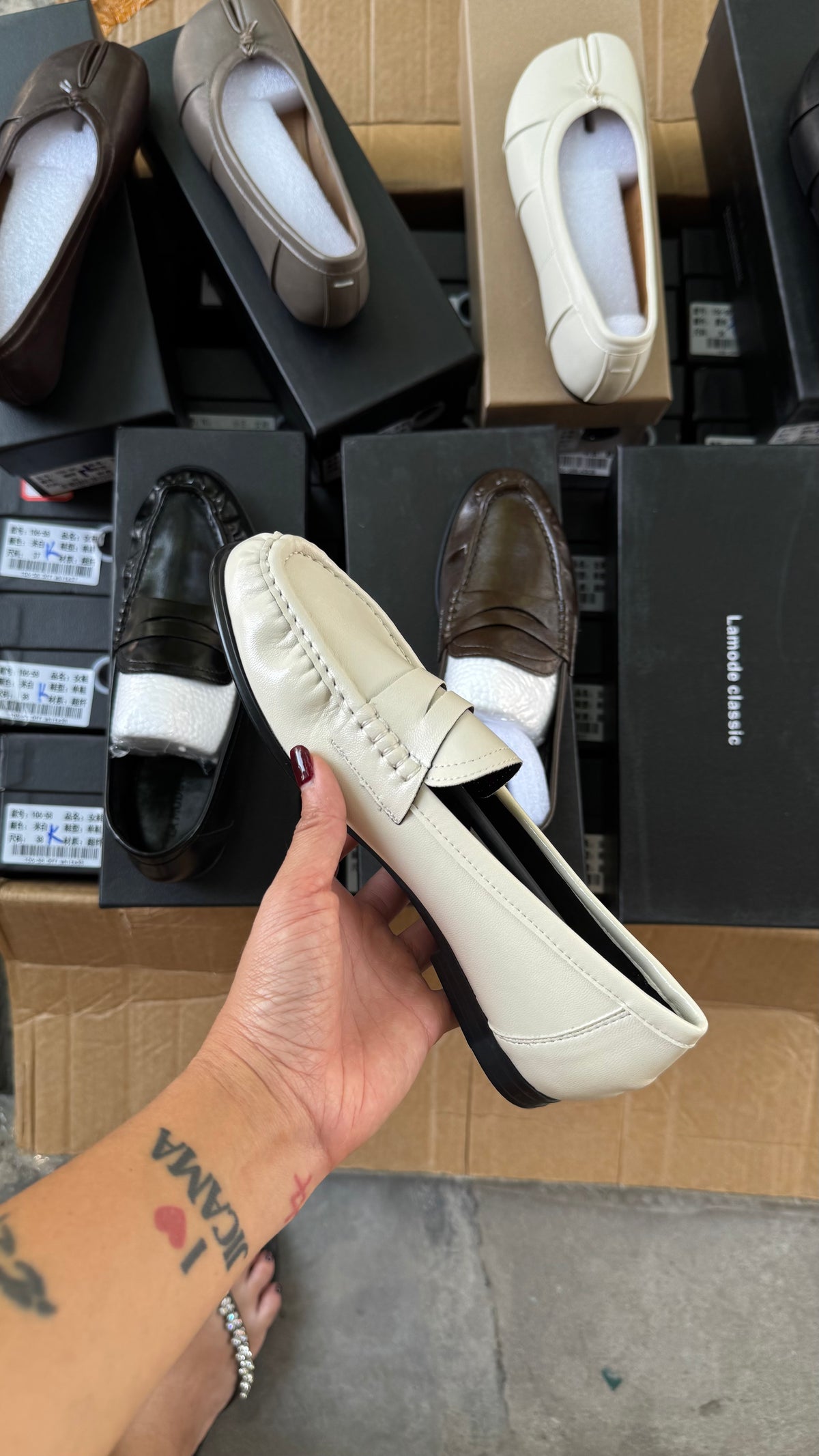 A QC PENNY LOAFER