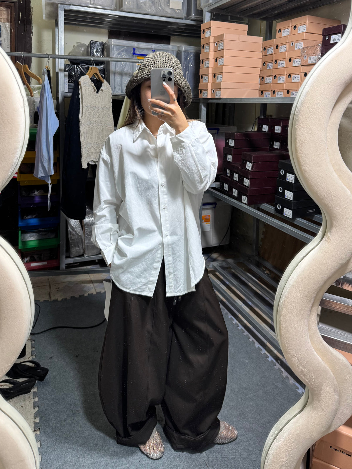 A QC OVERSIZE SHIRT