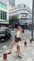 A TANK IN BEIGE