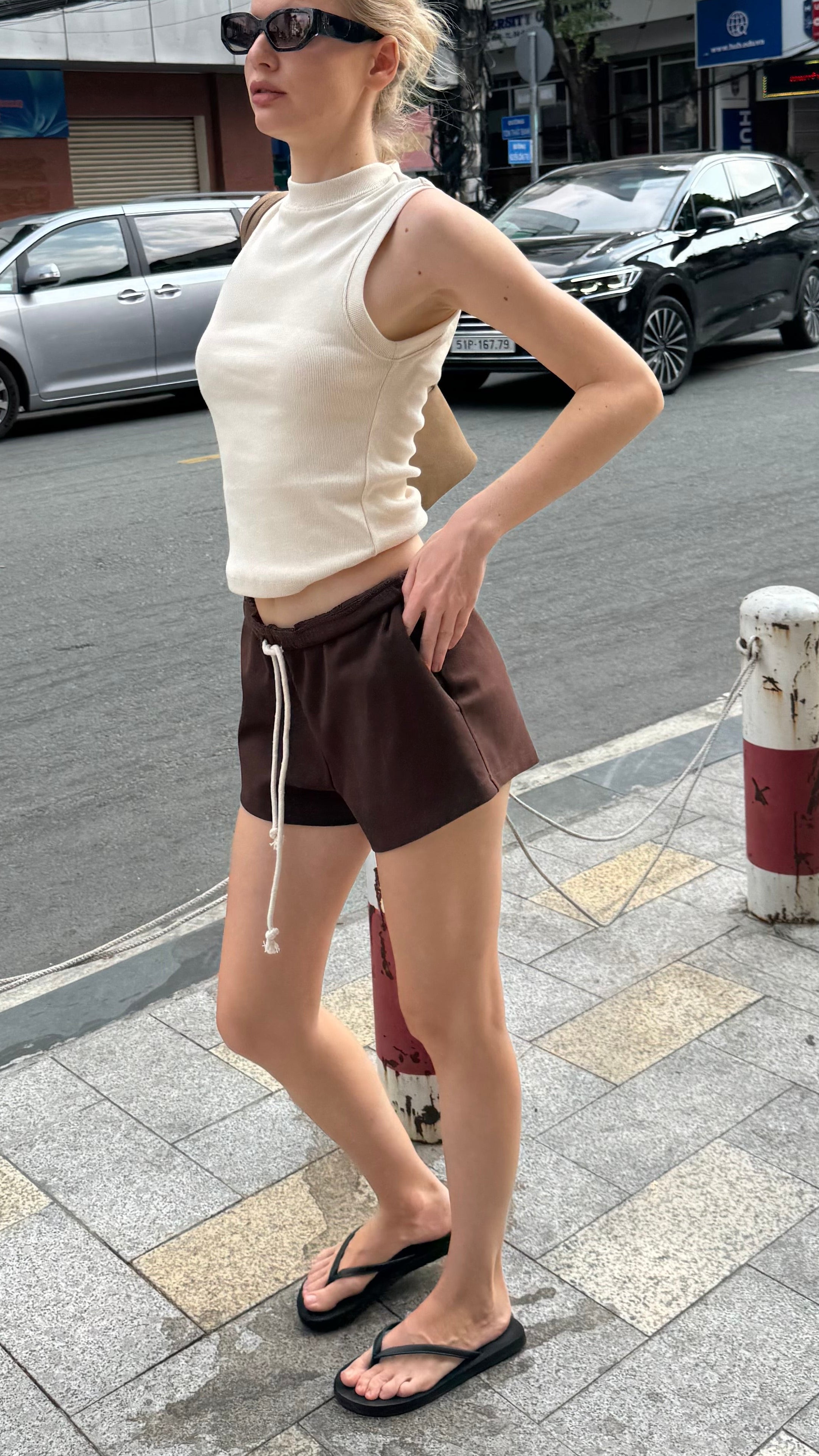 A TANK IN BEIGE