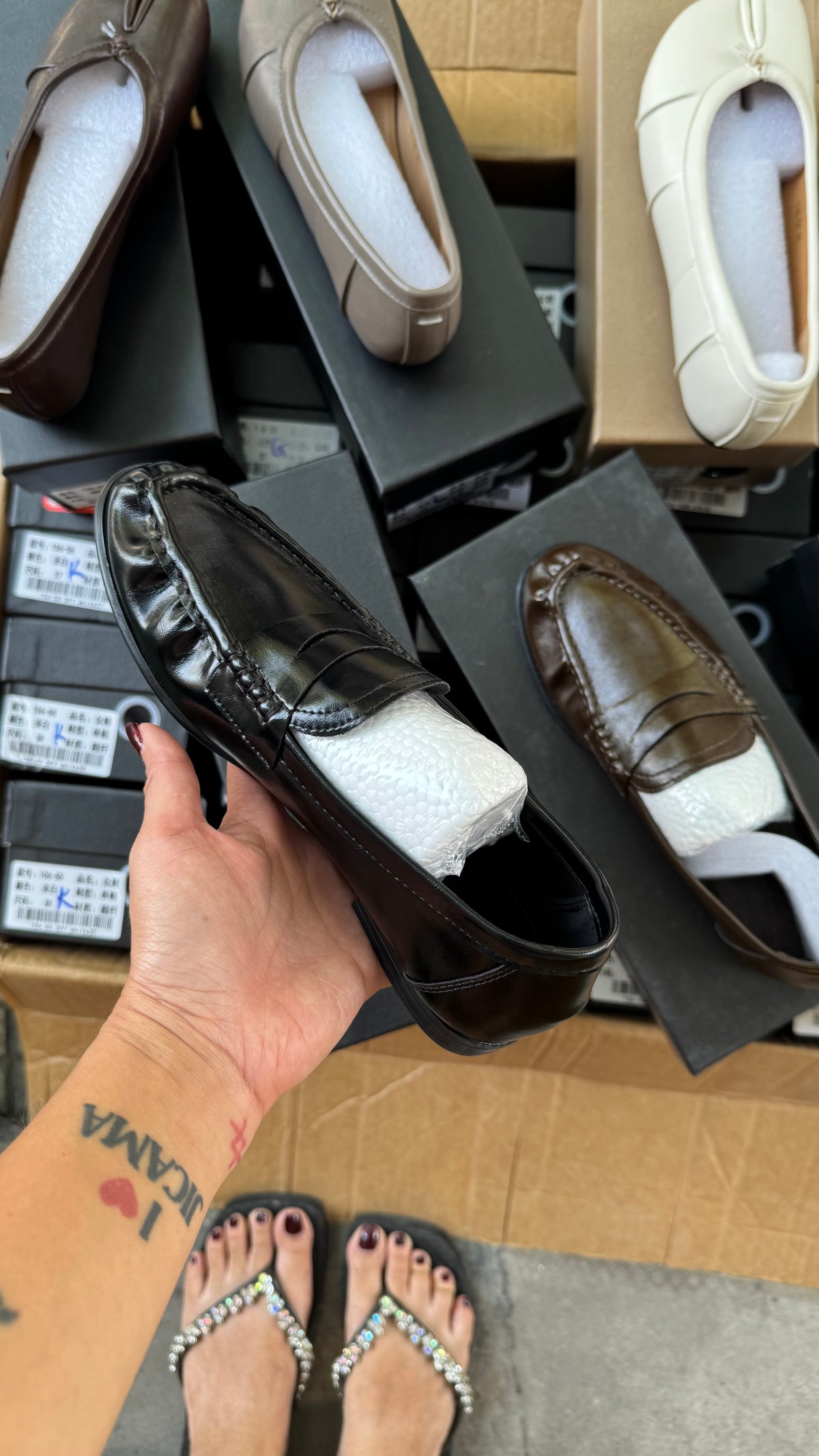 A QC PENNY LOAFER